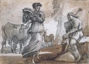 Claude Lorrain Dance (mk17) oil painting reproduction